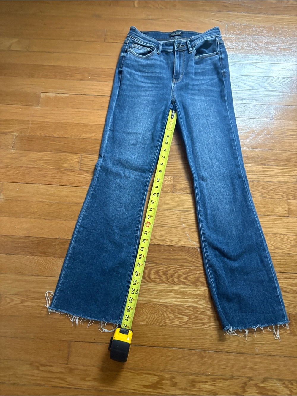 Judy Blue Dark Blue Flare Jeans - Picture 5 of 6